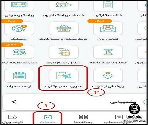 سلب امتیاز مالکیت سیم کارت همراه اول